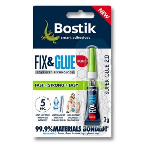 C L Jones Bostik Fix Glue Liquid G