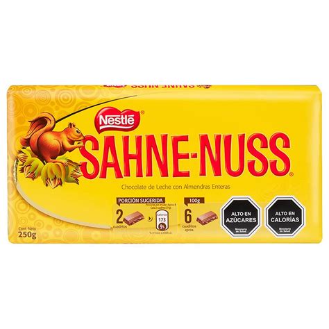 Chocolate Sahne Nuss Tradicional Carnes Fuenzalida