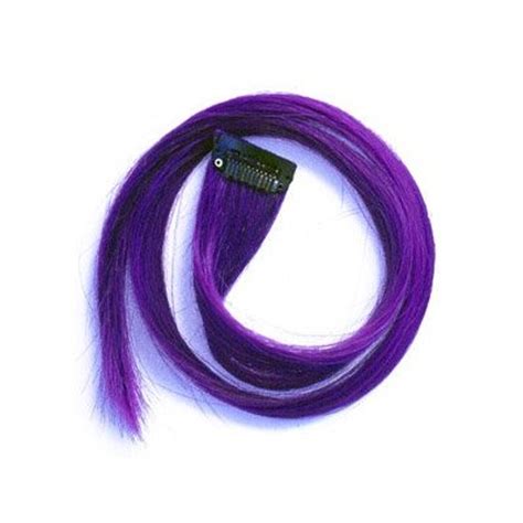 Purple Hair Extensions 6152