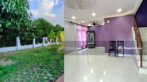 Corner Gated Guarded Taman Bukit Indah Double Story Corner House Jalan