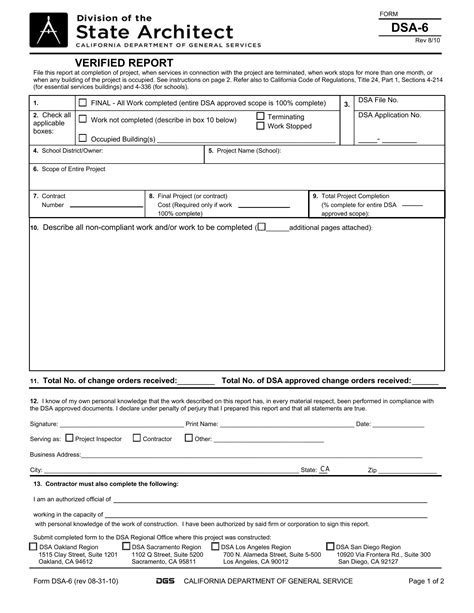 Form Dsa Fill Out Printable Pdf Forms Online