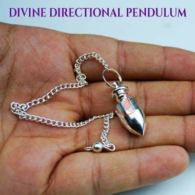 Energized Silver Metal Divine Directional Pendulum Remedywala