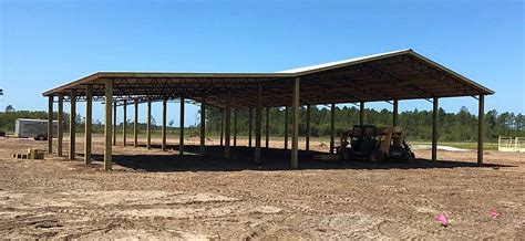 Photos Pole Barn Kits Florida Metal Trusses Backwood Buildings