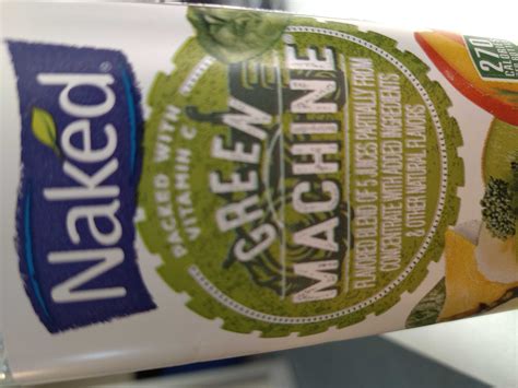 Green Machine Naked Fl Oz ML