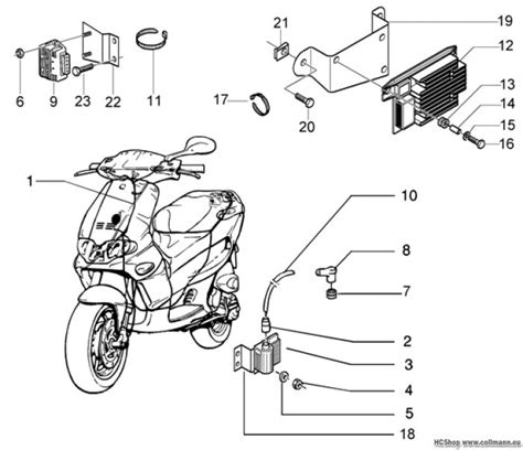 Gilera Elektrische ausrüstung Runner 50 Purejet Runner 50 Purejet