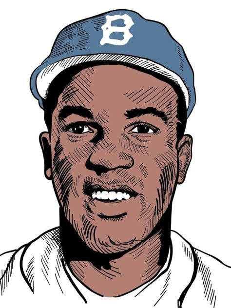 Jackie Robinson Drawing