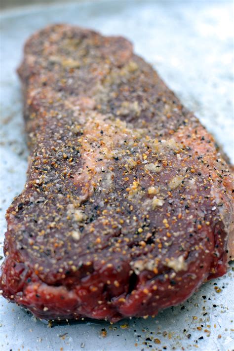 Grilled Bison Ribeye Steak With Lemon Pepper Seasoning Extraordinary Bbq