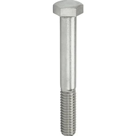 3inch Silver Stainless Steel Hexagonal Bolt At Rs 5 Piece SS Hex Bolt