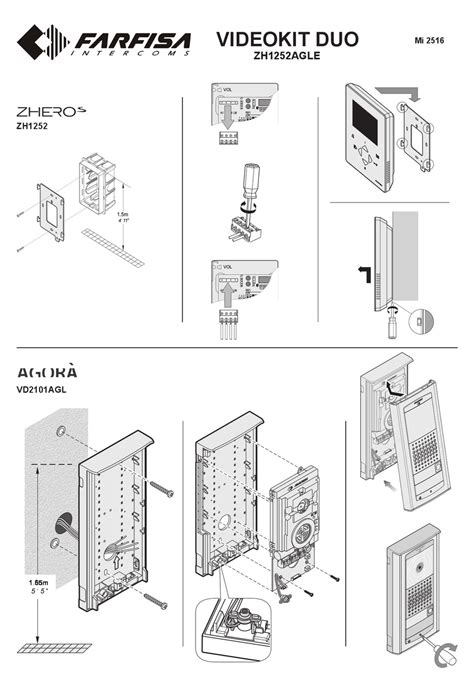 Farfisa Intercom Wiring Diagram - Upgrade An Old Intercom To Open The