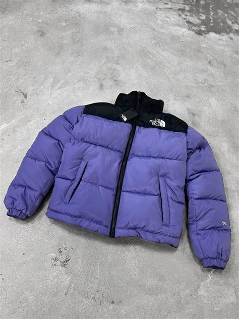 Зимний пуховик The North Face TNF 700 Purple Куртка Нор Фейс 700 светло ...