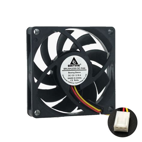 Ventilador Sin Escobillas Para Ordenador Y PC Caj Grandado