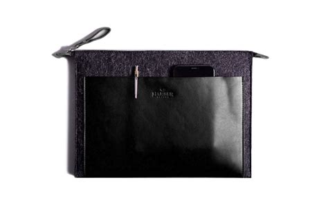 Leather & Felt Case for iPad Pro | Harber London