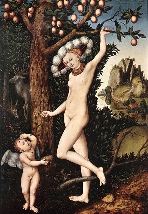 Venere E Cupido Di Lucas Cranach Il Vecchio Rivista D Arte Antica E