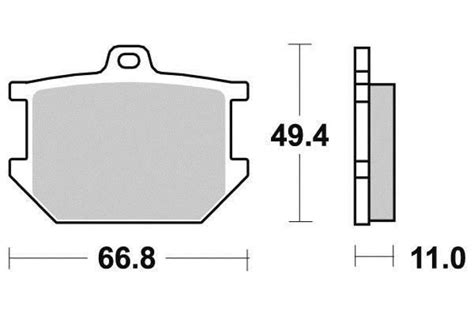 Plaquette de frein Ferodo pour Moto Yamaha 750 Xs Se 1978 à 1982 AR