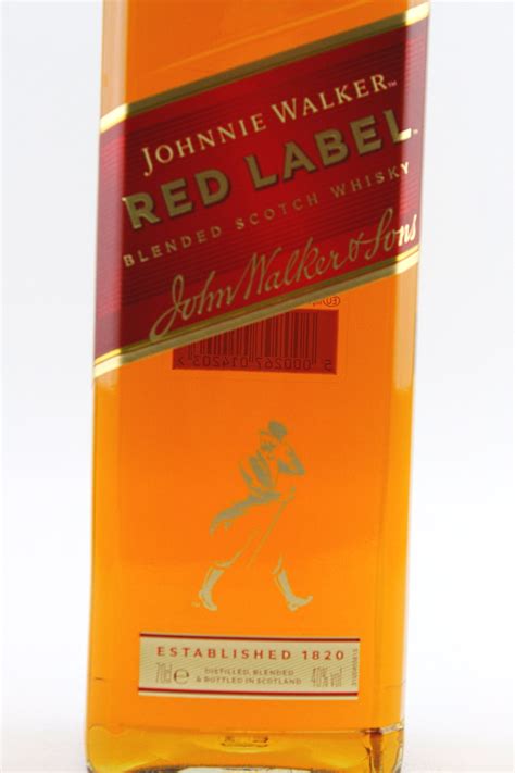 Johnnie Walker Red Label Vol Whisky Speyside Karadarshop