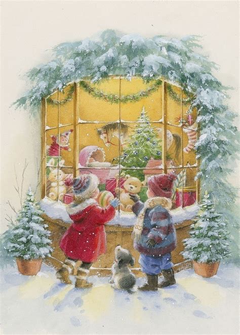 X-mas vintage | Christmas scenes, Christmas art, Vintage christmas images