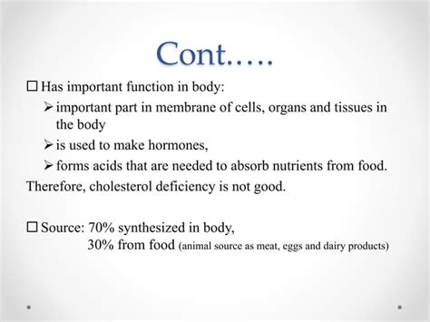 Lipids in the blood | PPT