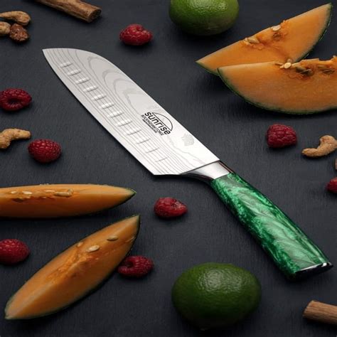 Rockingham Forge Sunrise Santoku Knife 18cm Allens