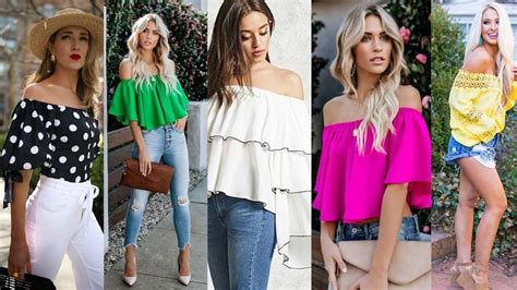 Looks Con Blusas Campesinas Moda Yo Me Quedo En Casa Youtube