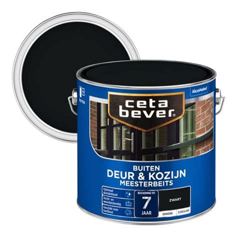 Cetabever Meesterbeits Dekkend Deur Kozijn Roodbruin 750Ml