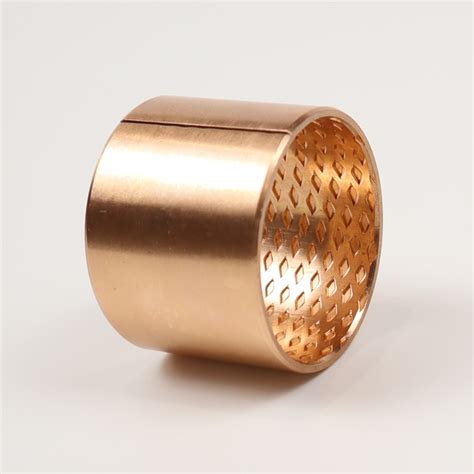 Buy Cusn P Bronze Bearings Material Flange Cylindrical Wrapped Bronze