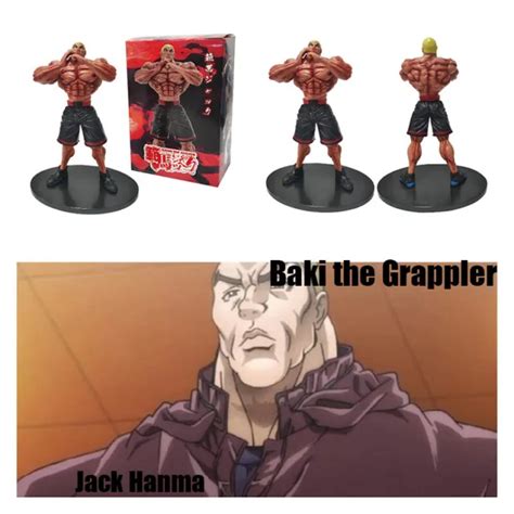 The Ultimate Showdown Jack Hanma Vs Yujiro Hanma Baki The Grappler Pvc Figure 28 94 Picclick Au