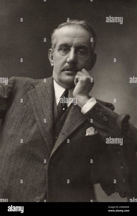 A Portrait Of The Italian Opera Composer Giacomo Puccini Stock Photo