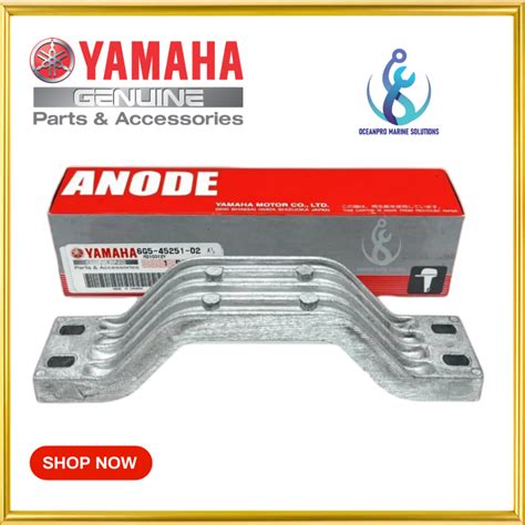 Yamaha Outboard Lower Units Zinc Anode 6g5 45251 02 00 Shopee Malaysia