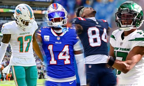 Ranking Each AFC East Teams Wide Receiver Corps | The Wright Way Network