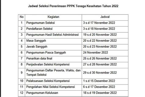 Pendaftaran Pppk Tenaga Kesehatan 2022 Sudah Dibuka Berikut Link Dan