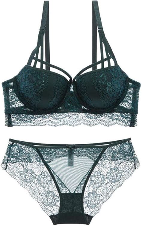 Lace Babydoll Set Womens Sexy Lingerie Sexy BH Set Mit Dünnen Oberen Und Unteren Dicken