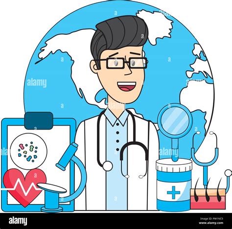 Doctor and medicine cartoon Stock Vector Image & Art - Alamy