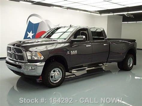 Buy Used 2014 Dodge Ram 3500 Lone Star 4x4 Diesel Drw Leather 2k Texas