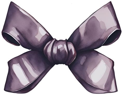 Watercolor Bow Illustration 26567242 Png