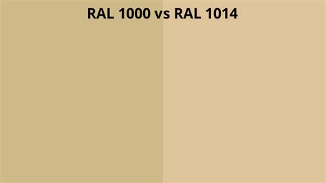 Ral 1000 Vs 1014 Ral Colour Chart Uk