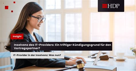 IT Provider In Der Insolvenz Was Nun