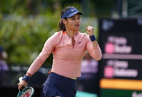 Emma Raducanu Rothesay Open Semifinal In Nottingham 06 16 2024