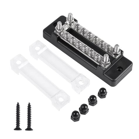 Dual Rows 6 Positions Terminal 130A150A BusBar Block & Cover for Car ...