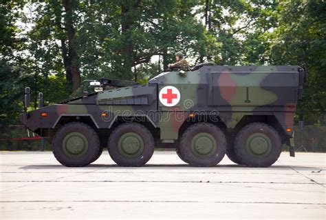 German Armoured Ambulance Vehicle Boxer Editorial Photography Image