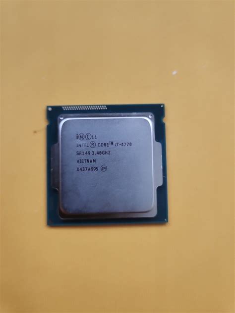 Intel Core I7 4770 Sr149 340ghz Quad Core Lga1150 8mb Processor Cpu