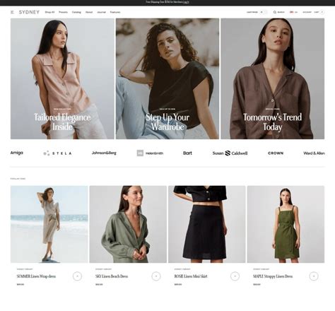 20 Best Fashion And Clothing Shopify Themes For 2024 Design Shack