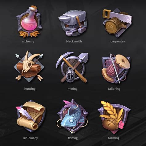 Profession Badges Alekzander Zagorulko On Artstation At Https