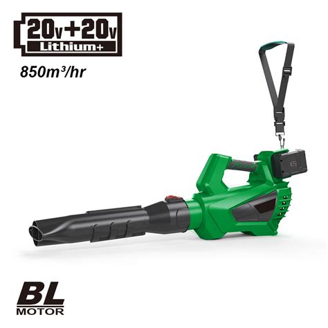 Powertec Oem 20v20v Electric Garden Tools Lithium Battery Cordless Brushless Leaf Blower