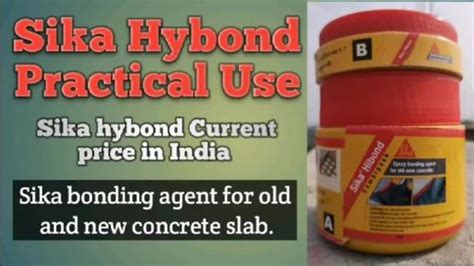 Sika Hibond Epoxy Bonding Agent 12 Kg At Rs 1000pack In Navi Mumbai