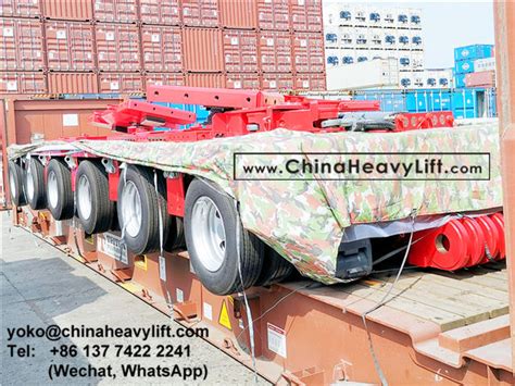 Compatible Goldhofer THP SL Chinaheavylift Manufacture 60 Axle Line