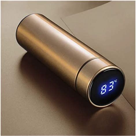 HOT COLD THERMOS BOTTLE WITH TEMPERATURE DISPLAY ML MULTICOLOR At Piece In Jaipur
