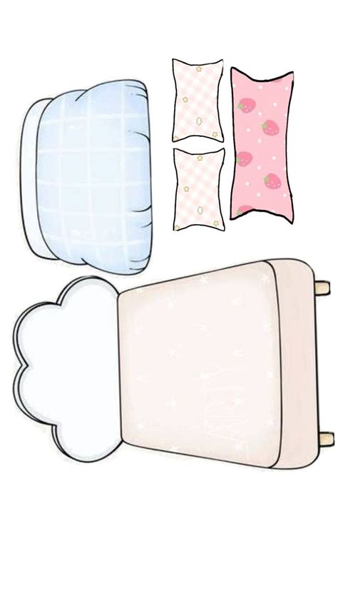Paper Duck Cama Para Imprimir