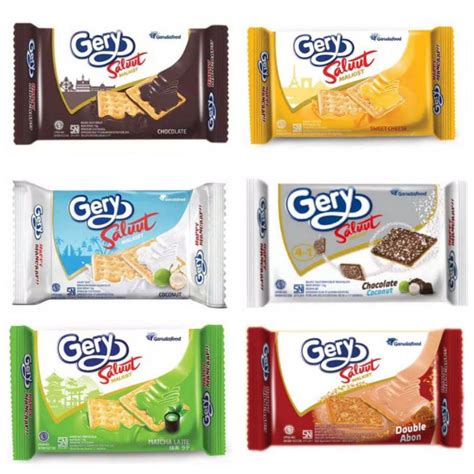 Jual Gery Saluut Malkist Kotak Pack 110gr Abon Coklat Keju Matcha