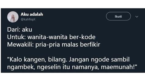Pesan Dari Aku Untuk Wanita Ala Netizen Ini Kocak Cuma Cewek Yang Tahu Hot Liputan