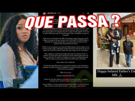 MIKE KALAMBAYI ET PENIELLE SAMBA QUE PASSA YouTube